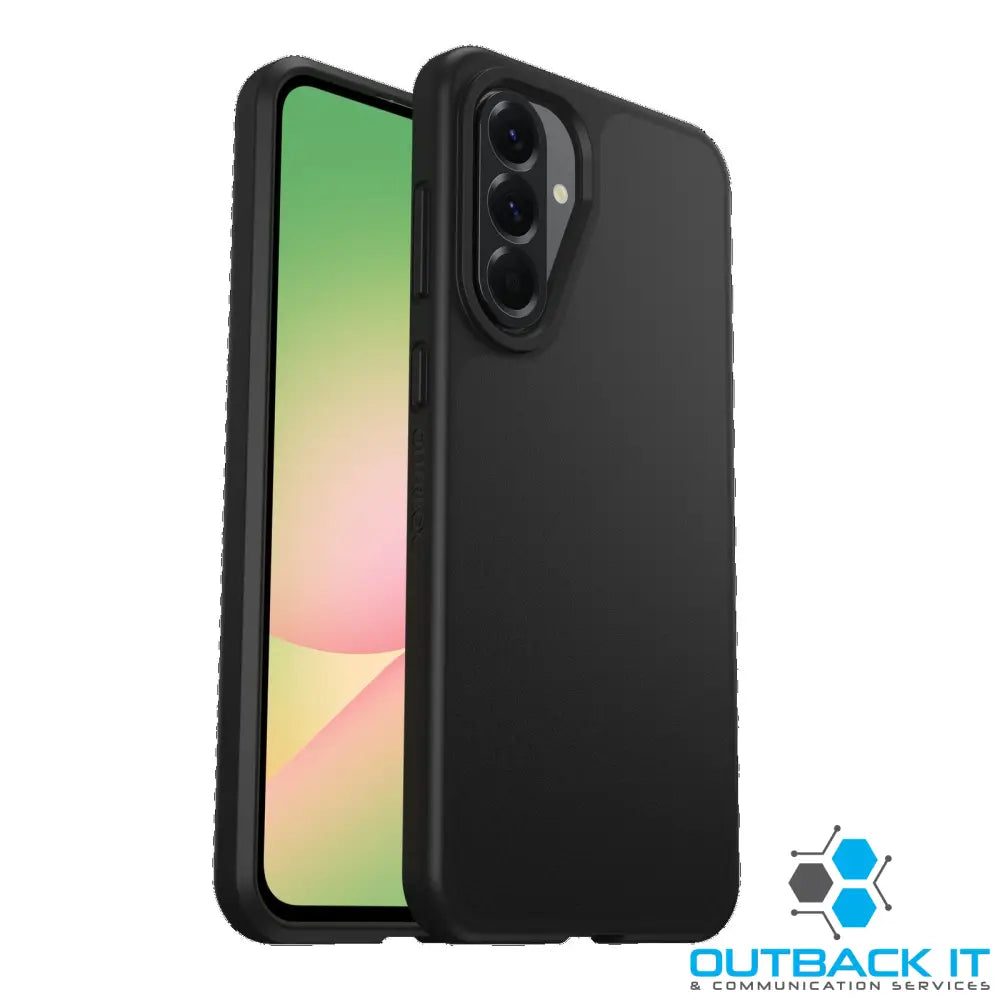 OtterBox React Samsung Galaxy A56 5G (6.7’) Case Black - (77-97791) Antimicrobial DROP + Military Standard Raised Edges