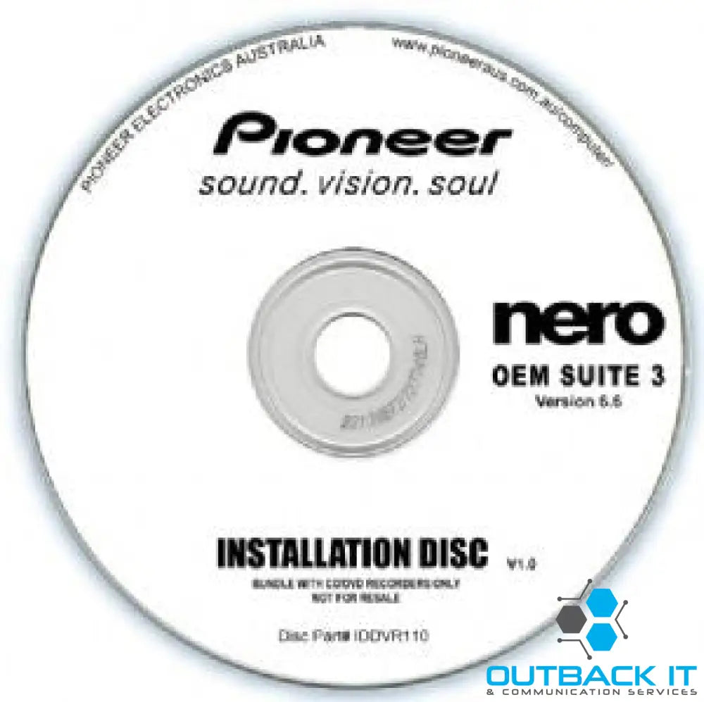 Pioneer Software Nero Suite 3 OEM Version 6.6 - Play Edit Burn & Share Blu-ray & 3D contents - PowerDVD10