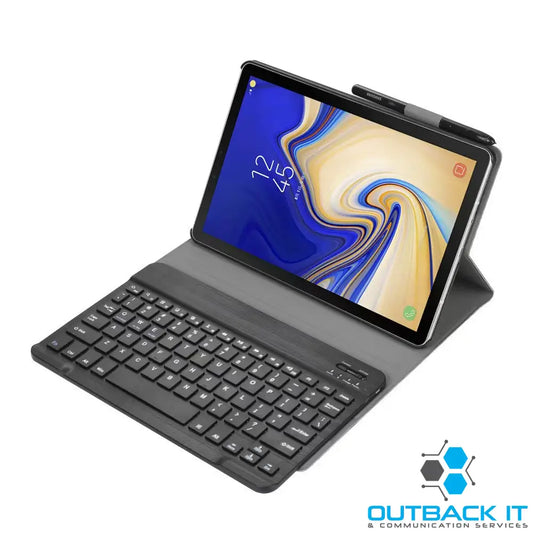 Pisen Lenovo Tab M11 (11’) Keyboard + Case Black Magnetic PU Leather Covering Front & Rear Facing Camera Holes Tablet