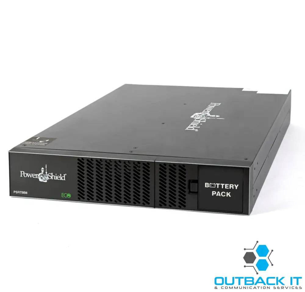 PowerShield Extended Battery Module for PSCRT2000 & PSCERT2000SB 2U 8 batteries enhances runtime and reliability UPS