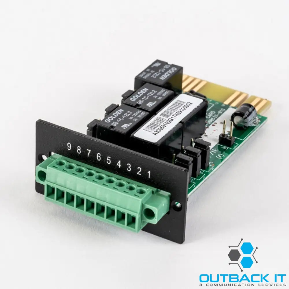 PowerShield Internal Relay Comms Card with Terminal Connector enhances communication capabilities for UPS systems UPS