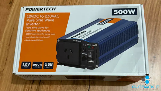 Powertech 500W Pure Sine Wave Inverter (For Gen 3 Starlink)