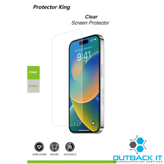 Protector King Samsung Galaxy A16 5G/ A16 4G Tempered Glass Screen Protector Clear - 9H Surface Hardness,Scratch