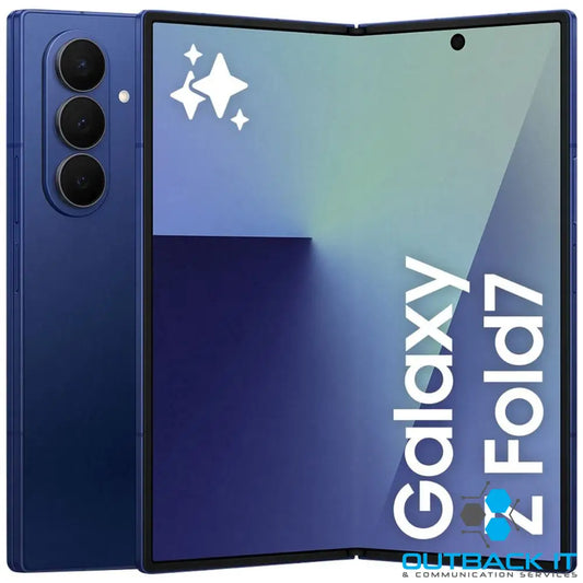 Samsung Galaxy Z Fold7 5G 256GB - Blue Shadow*AU STOCK* 8.0’ QXGA + 120Hz 12GB/256GB 200MP/10MP Single + eSIM 4400mAh,2