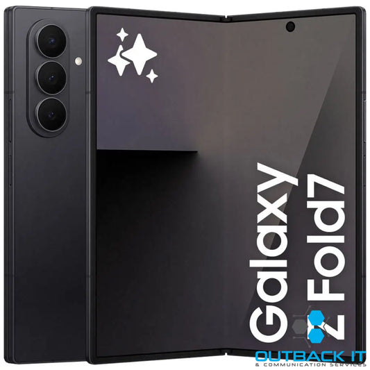 Samsung Galaxy Z Fold7 5G 256GB - Jet Black*AU STOCK* 8.0’ QXGA + 120Hz 12GB/256GB 200MP/10MP Single + eSIM 4400mAh 2