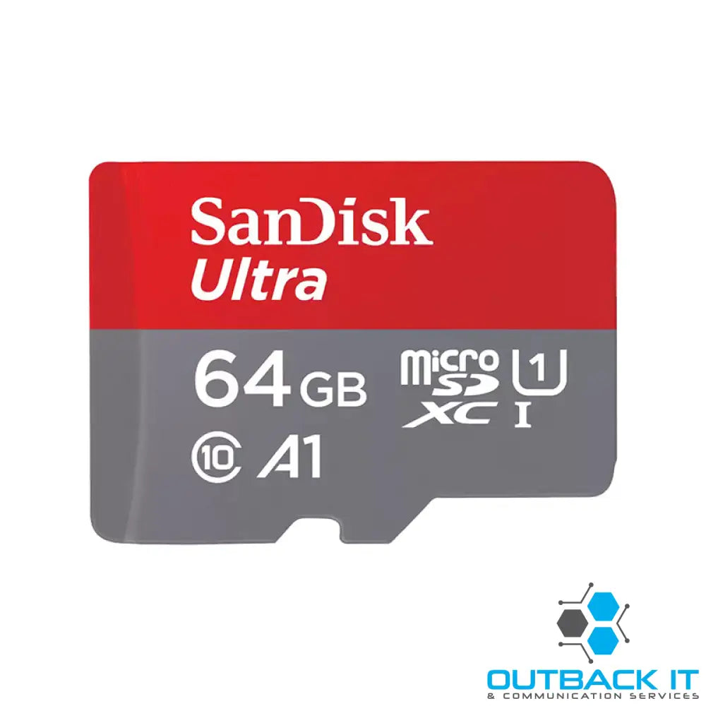 SanDisk Ultra 64GB microSD SDHC SDXC UHS-I Memory Card 140MB/s Class 10 Speed No adapter SD/ Mini SD/ Micro SD