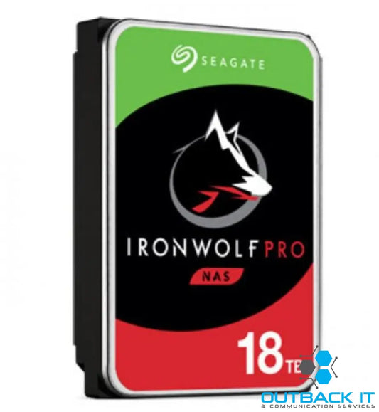 Seagate 18TB 3.5’ IronWolf Pro SATA NAS Hard Drive Manufacturer Warranty: 5 Years Limited Warranty (LS) 3.5’ SATA HDD