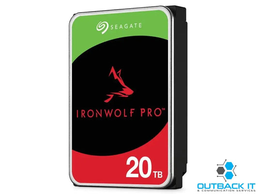 Seagate 20TB 3.5’ IronWolf PRO NAS SATA 6Gb/s 7200RPM 256MB Cache HDD. 5 Years Warranty 3.5’ SATA HDD (Desktops)