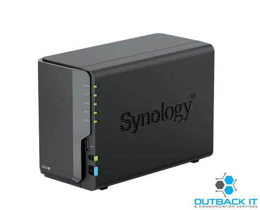 Synology DiskStation DS225 + 2-Bay 3.5’ Diskless Intel Celeron CPU 2GB RAM 1x 2.5GbE 1x 1GbE 2x USB 3.2 Network