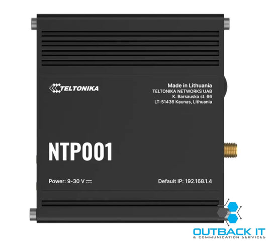 Teltonika NTP001 Accurate & low-cost NTP server Network Time Synchronization GNSS capabilities UTC-traceable time