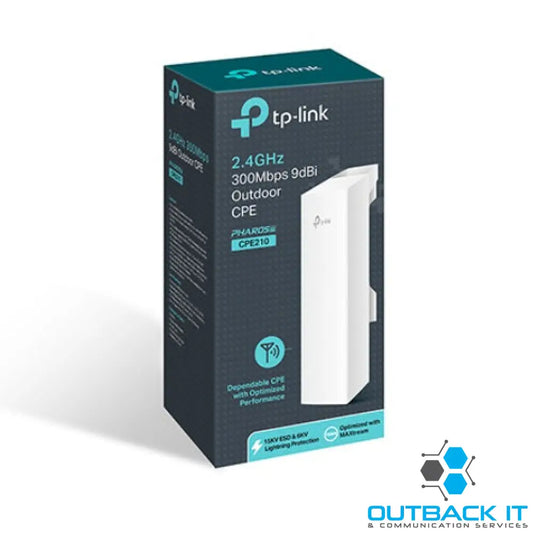 TP-Link CPE210 2.4GHz 300Mbps 9dBi Outdoor CPE Access Point 27dBm 5km Passive PoE MIMO antenna Wireless Access Points