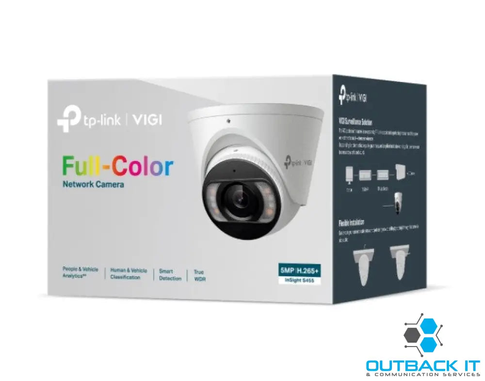 TP-Link InSight S455(4mm) VIGI 5MP Full-Colour Turret Network Camera Cameras