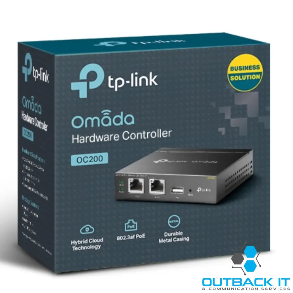 TP-Link OC200 Omada Cloud Controller Centralised Management - Up to 100 Omada APs JetStream Switches And SafeStream