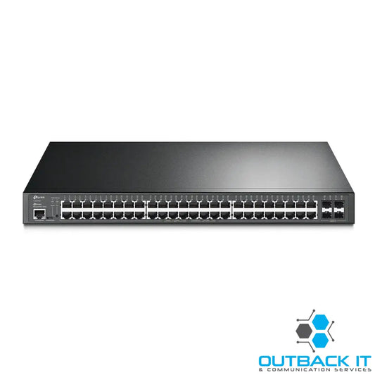 TP-Link SG3452P Omada 52-Port Gigabit L2 + Managed Switch with 48-Port PoE + Integration with Omada SDN