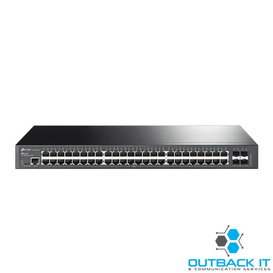 TP-Link SG3452X Omada 48-Port Gigabit L2 + Managed Switch with 4 10GE SFP + Slots Integration with Omada SDN Controller