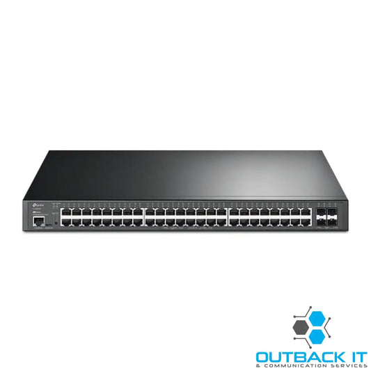 TP-Link SG3452XP Omada 48-Port PoE + Gigabit L2 + Managed Switch with 4 10GE SFP + Slots Integration with Omada SDN
