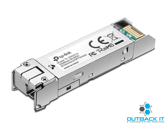 TP-Link SM321A 1000Base-BX WDM Bi-Directional SFP Module LC connector TX:1550nm/RX:1310nm single-mode 10km Line Filters