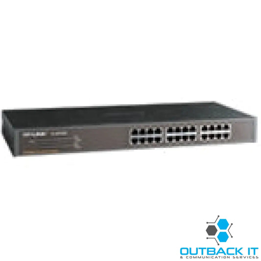 TP-Link TL-SF1024 24-Port 10/100Mbps Rackmount Unmanaged Switch energy-efficient Supports MAC 19-inch rack-mountable
