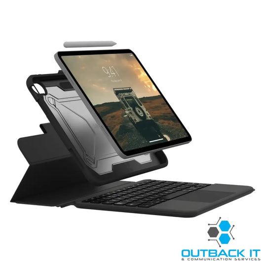 UAG Apple iPad (11.0’) 11th Gen (A16) / iPad 10th Gen (10.9’) Bluetooth Keyboard with Trackpad & Backlit Keys Rugged