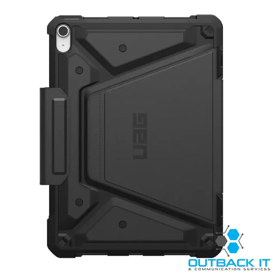 UAG Metropolis SE Apple iPad Air (11’) (M3/M2) (7th/6th Gen) Folio Rugged Case - Black (124473114040) DROP + Military