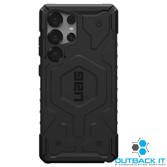 UAG Pathfinder Magnetic Samsung Galaxy S25 Ultra 5G (6.9’) Rugged Case - Black (214476114040) 18ft. Drop Protection