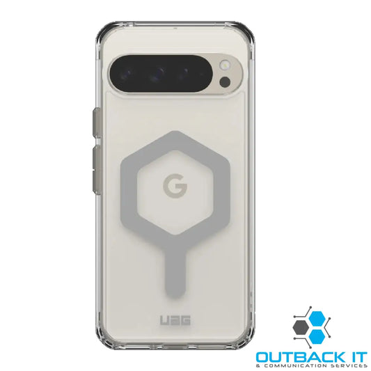UAG Plyo Pro Google Pixel 9 Pro XL (6.8’) Rugged Case - Ice/Silver (614456114333) 16 ft. Drop Protection (4.8M)