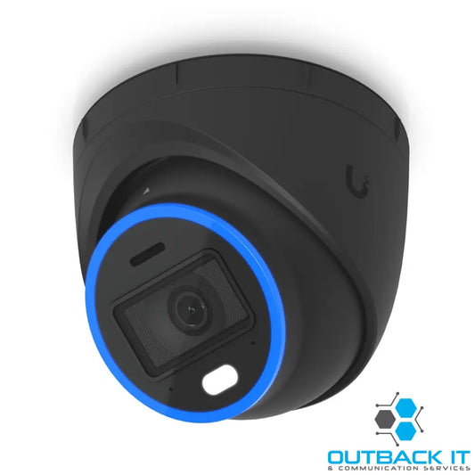 Ubiquiti AI Turret Black All-weather,Vandal-proof 4K PoE + Turret Camera Enhanced AI Capabilities & IR Visible LEDs for