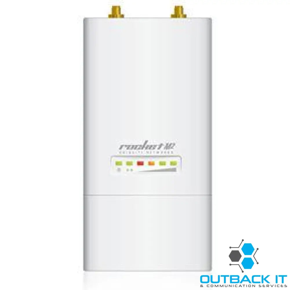Ubiquiti airMAX® Rocket M2 2.4Ghz 2x2 MIMO BaseStation,150 + Mbps Throughput Plug-and-play Integration with airMAX