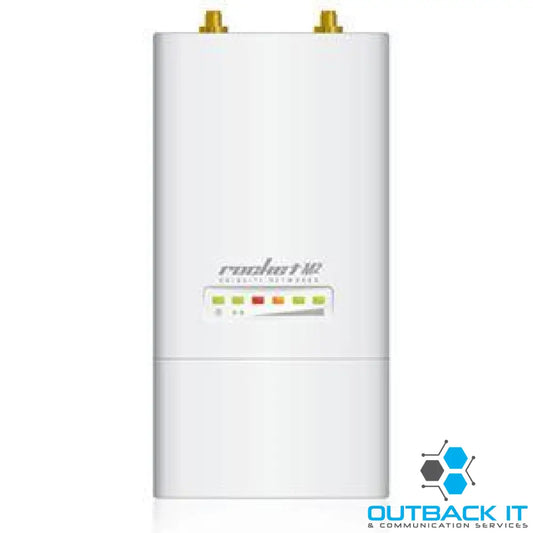 Ubiquiti airMAX® Rocket M2 2.4Ghz 2x2 MIMO BaseStation,150 + Mbps Throughput Plug-and-play Integration with airMAX