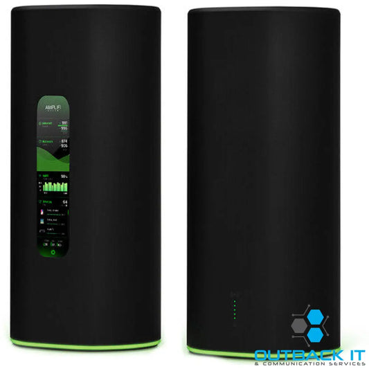 Ubiquiti Amplifi Alien Mesh System Wi-Fi 6 Includes 1x Alien Mesh Point 4x Gigabit Ethernet Ports on Router Touch