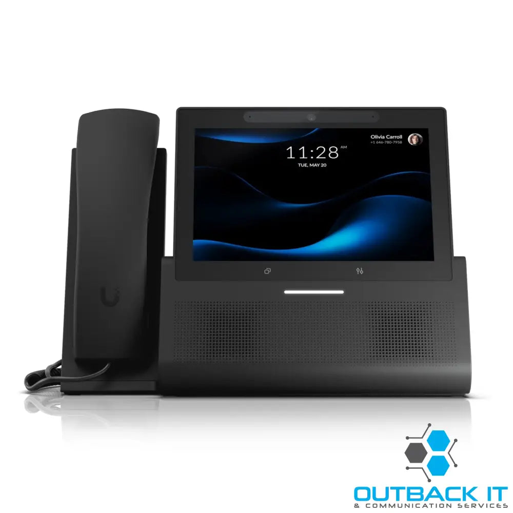 Ubiquiti G3 Touch Enterprise Next-generation Premium Desktop Smartphone for UniFi Talk,7’ Touch Display&Integration