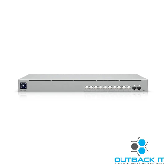 Ubiquiti Pro XG 10 PoE 1U,Professional-grade 10-port Layer 3 Etherlighting PoE + + + Switch,(10) 10 GbE and (2) 10G SFP