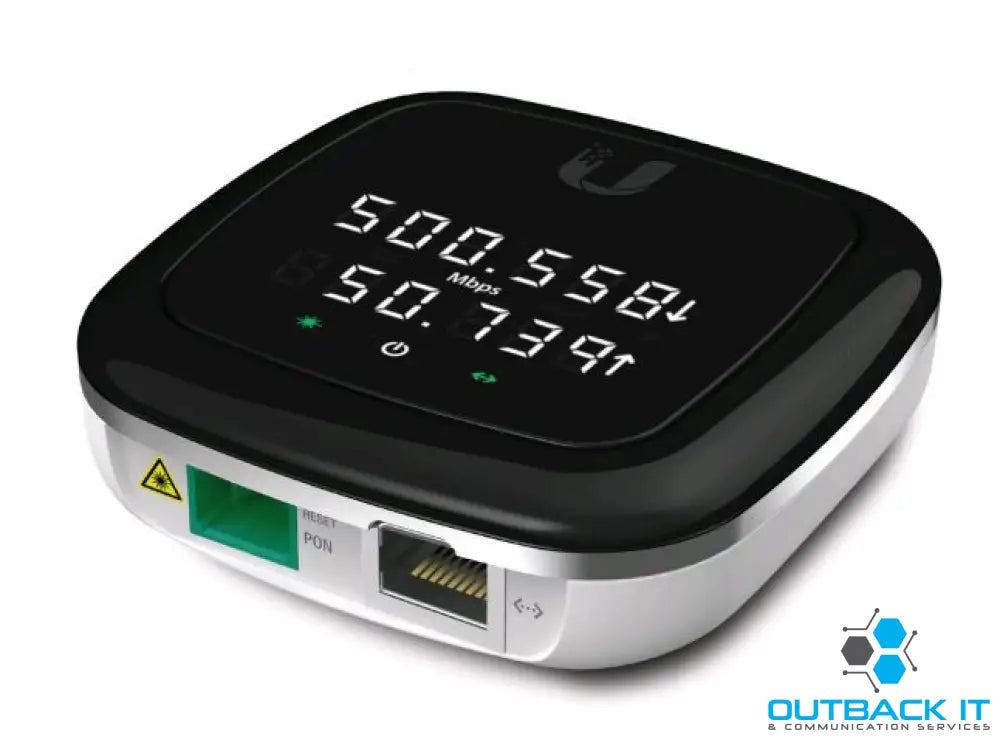 Ubiquiti UFiber Nano GPON Gigabit Passive Optical Network Unit,Max Power 7W 24V Passive PoE Wall-Mountable, Fibre