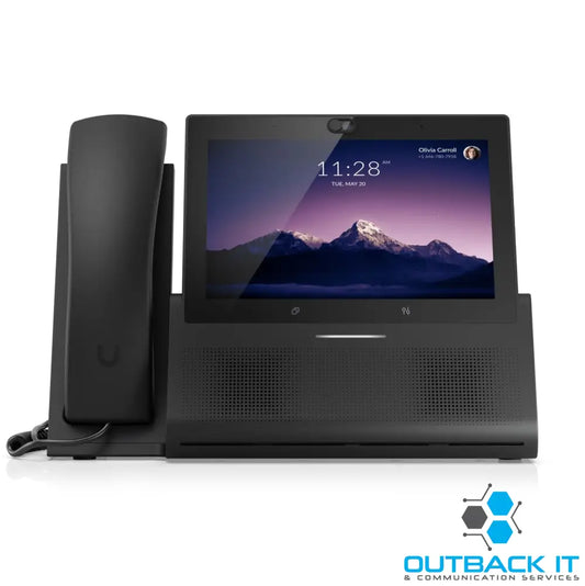 Ubiquiti UniFi Talk Phone Touch Max,Premium Desktop Smartphone,Ultimate User Exper,7 Touch Display,PoE