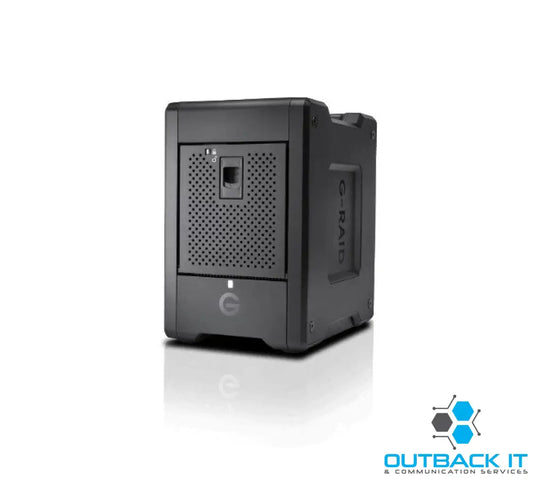 Western Digital G-RAID SHUTTLE 4 24TB APJP Thunderbolt 3 USB 3.2 Gen 2x1 Ultrastar 7200 RPM DTR Up to 700MB/s read and