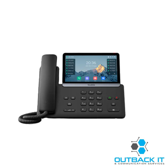Yealink SIP-T77U IP Phone 7’ Touchscreen 16 SIP Accounts Dual USB HD Voice PoE Linux 6.1 TEE Encryption Wall Mountable